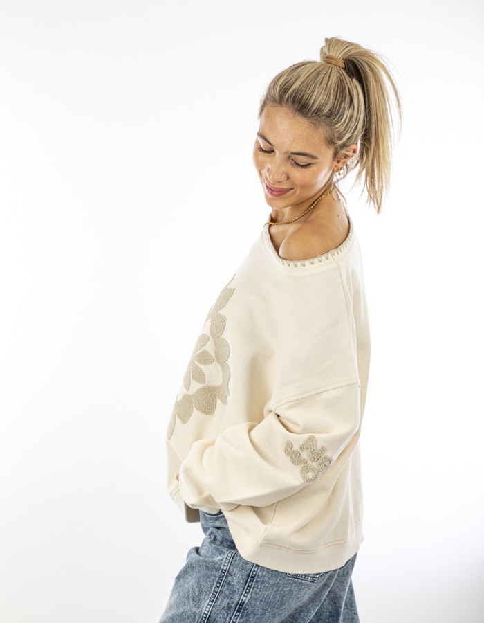 Grace sweater ecru