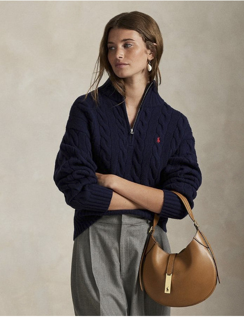 Ralph Lauren Dames lange mouw pull navy