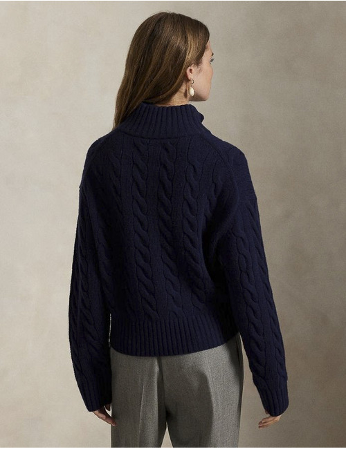 Ralph Lauren Dames lange mouw pull navy