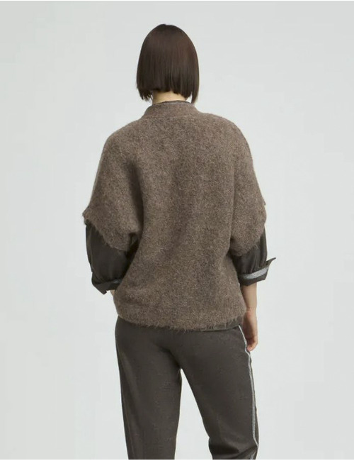 Xandres gilet bruin