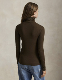 Ralph Lauren pull rolkraag bruin