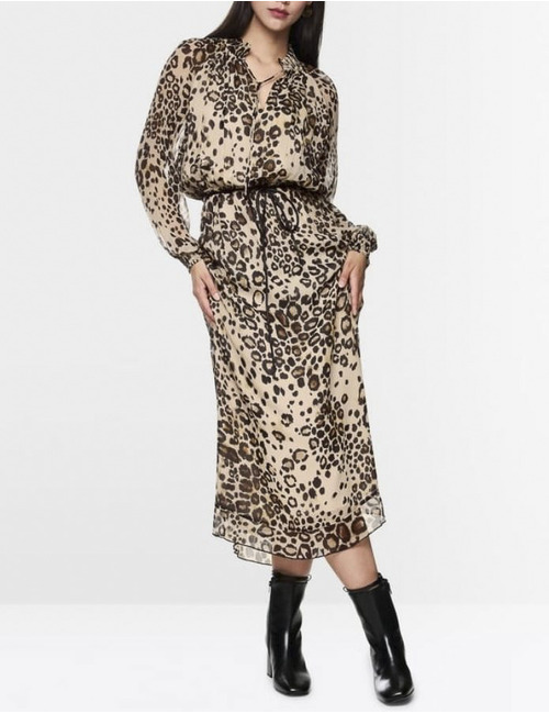 Marccain kleed bruin