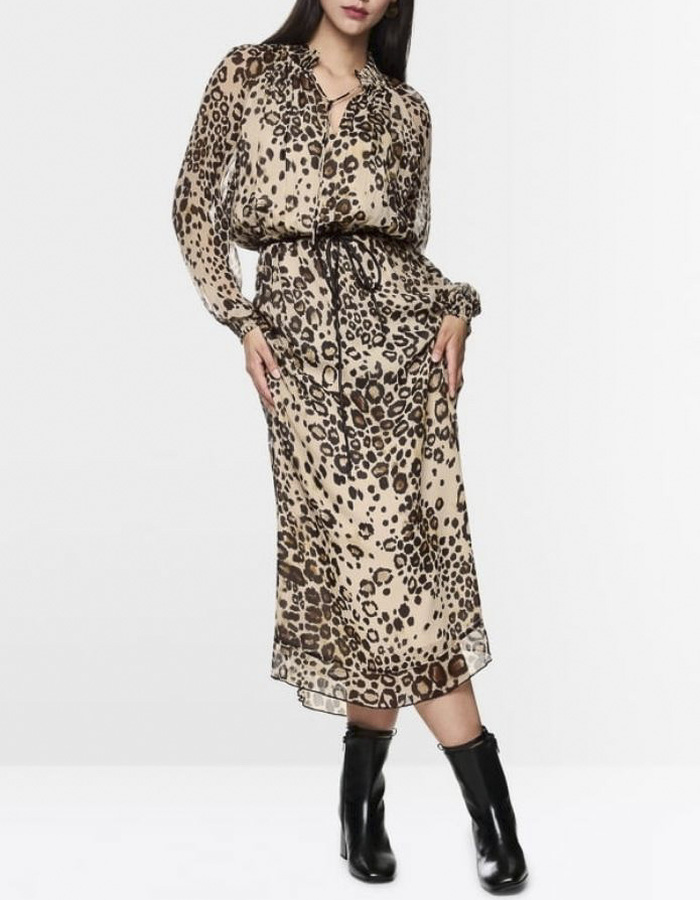 Marccain kleed bruin