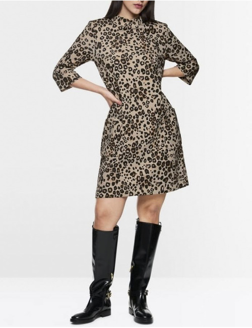 Marccain kleed bruin