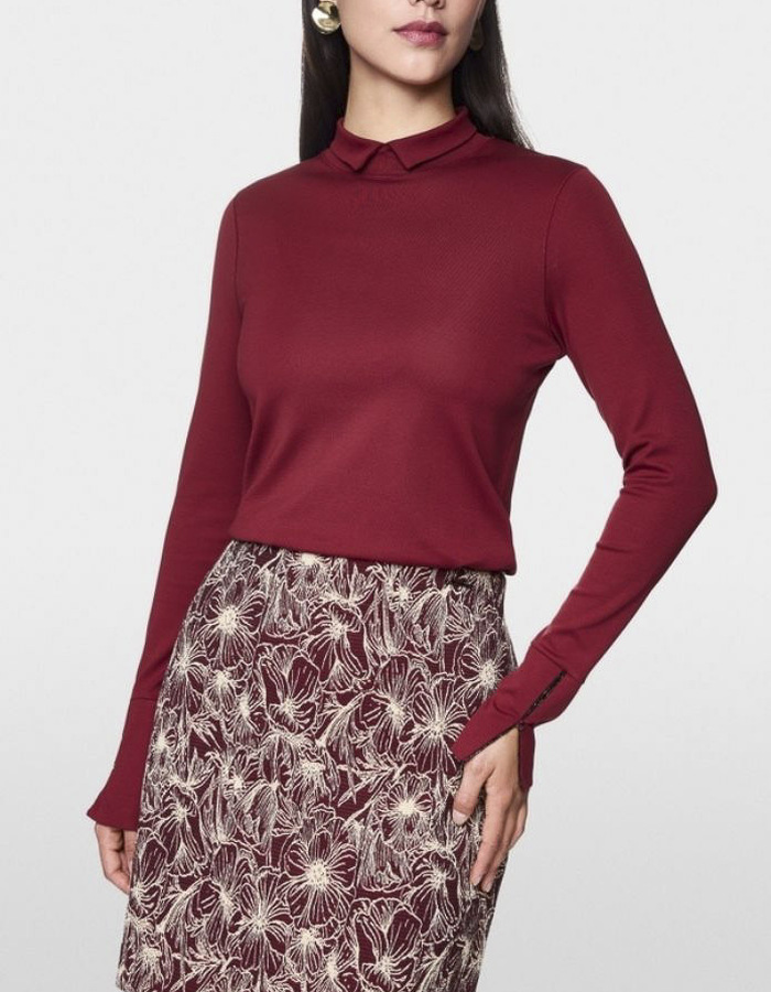 Marccain t-shirt bruin