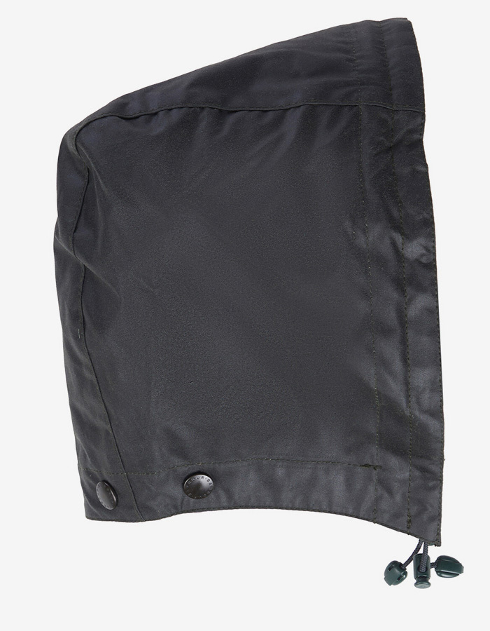Barbour gewaxte kap met tartan voering 