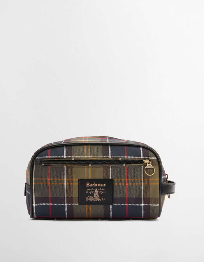  Barbour toilettas met tartanprint