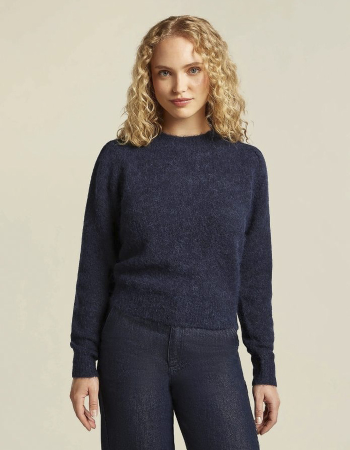 Beaumont pull blauw