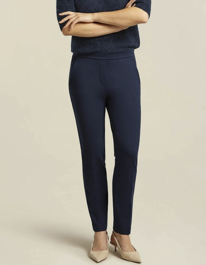 Beaumont geklede broek blauw