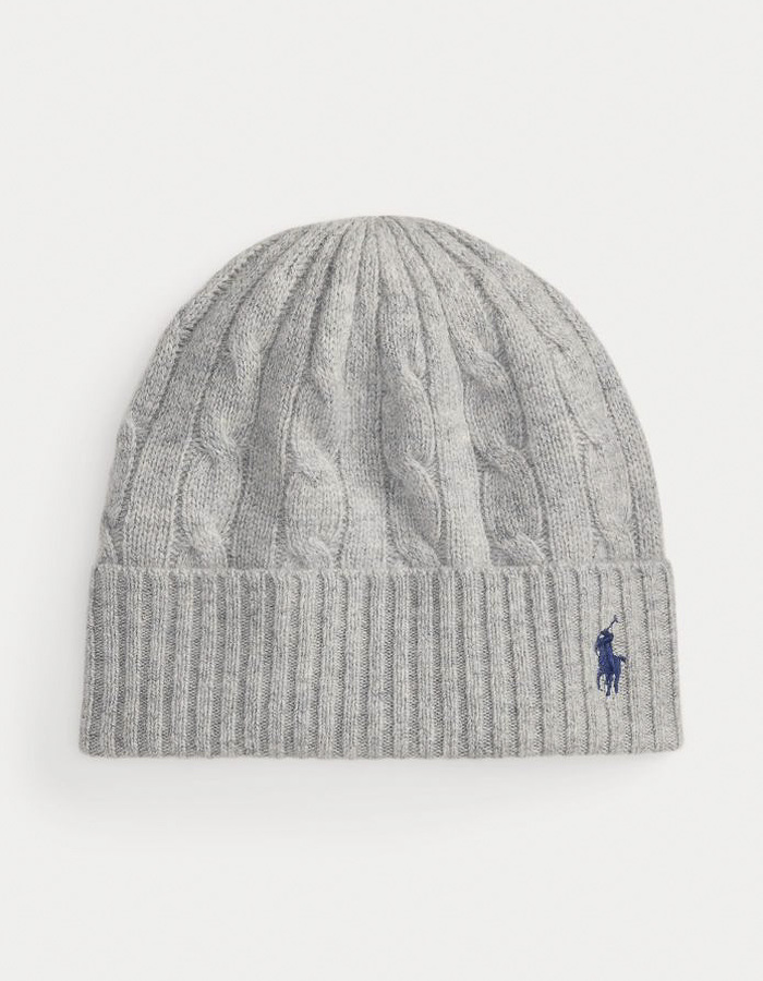 Ralph Lauren Dames muts grijs