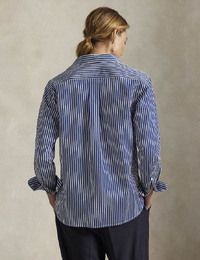 Ralph Lauren lange mouw bloes blauw