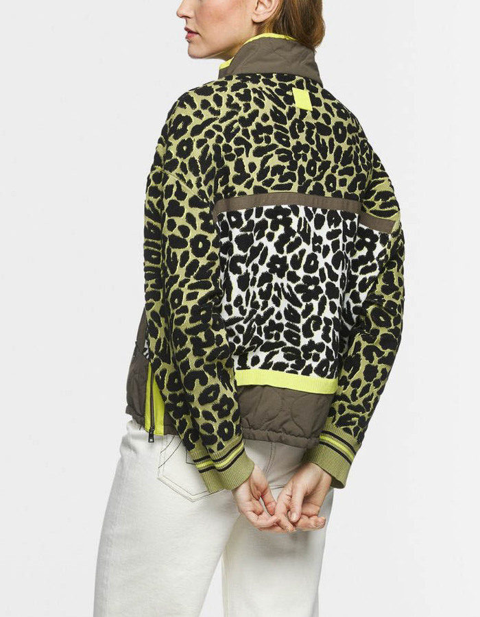 Marccain lange mouw pull kaki