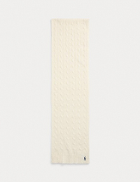 Ralph Lauren sjaals ecru