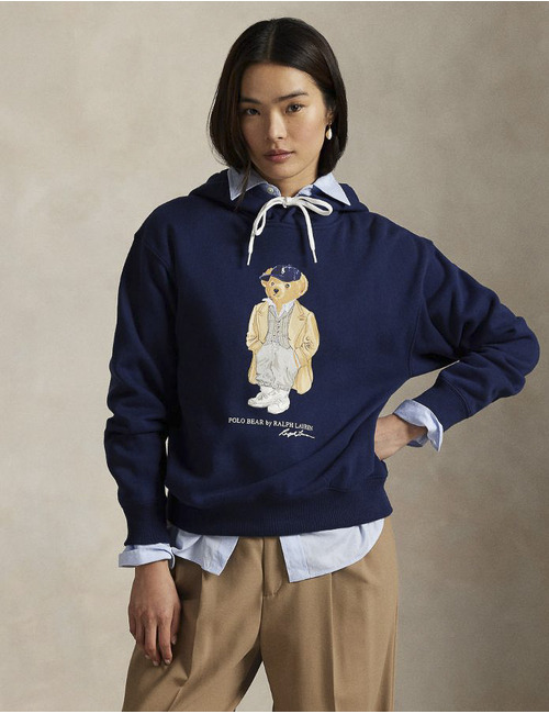 Ralph Lauren Dames lange mouw sweater blauw