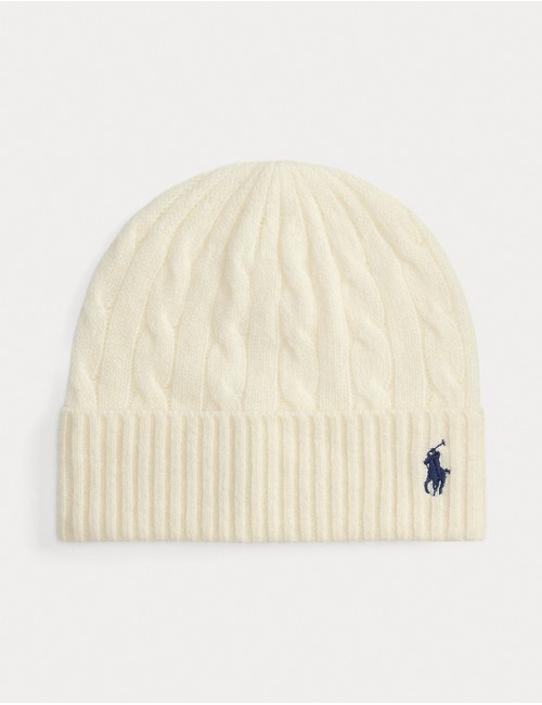 Ralph Lauren Dames muts ecru