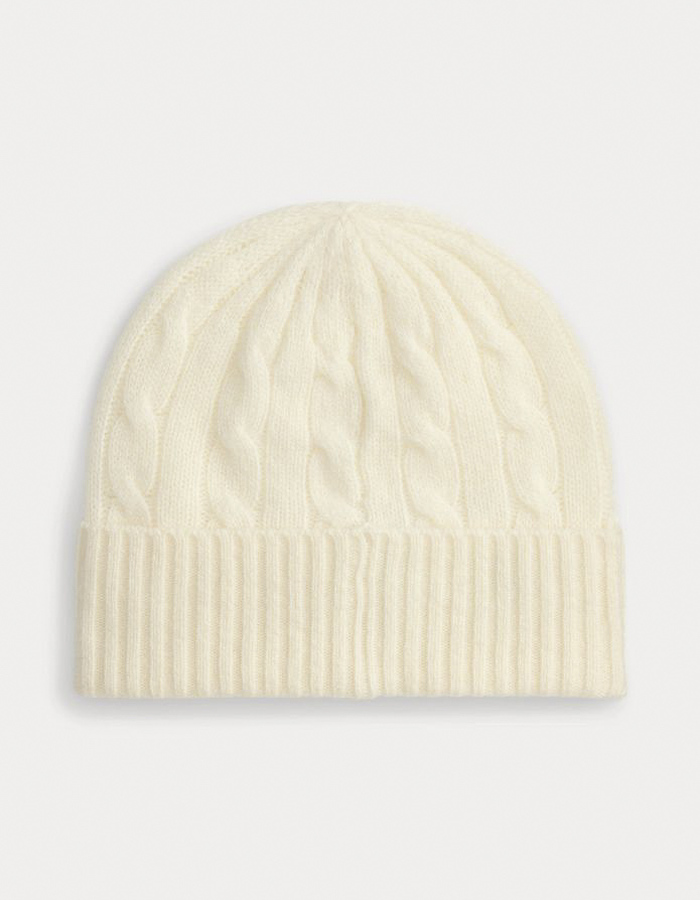 Ralph Lauren Dames muts ecru