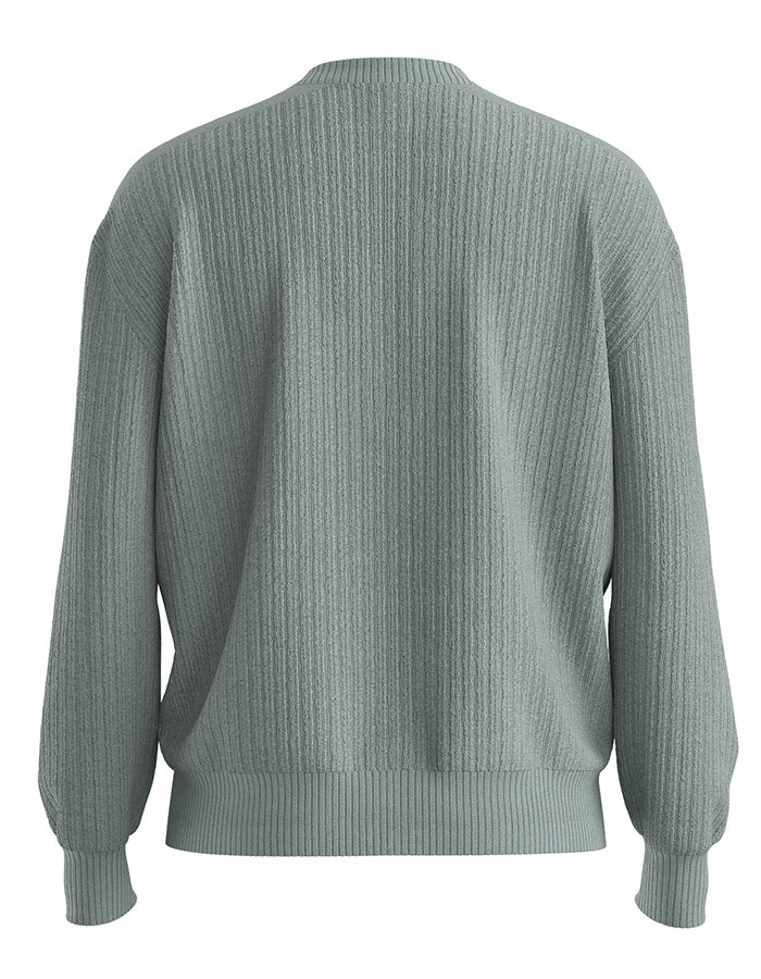 Relaxed Fit Crewneck Sweater in Wolmix