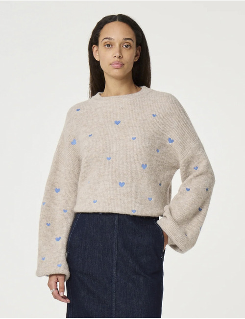 Fabienne Chapot lange mouw pull ecru