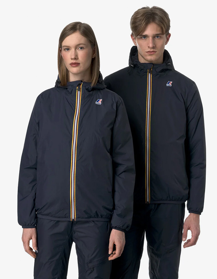 Le Vrai 4.0 Claude Warm Jacket in Blue Depth – Unisex