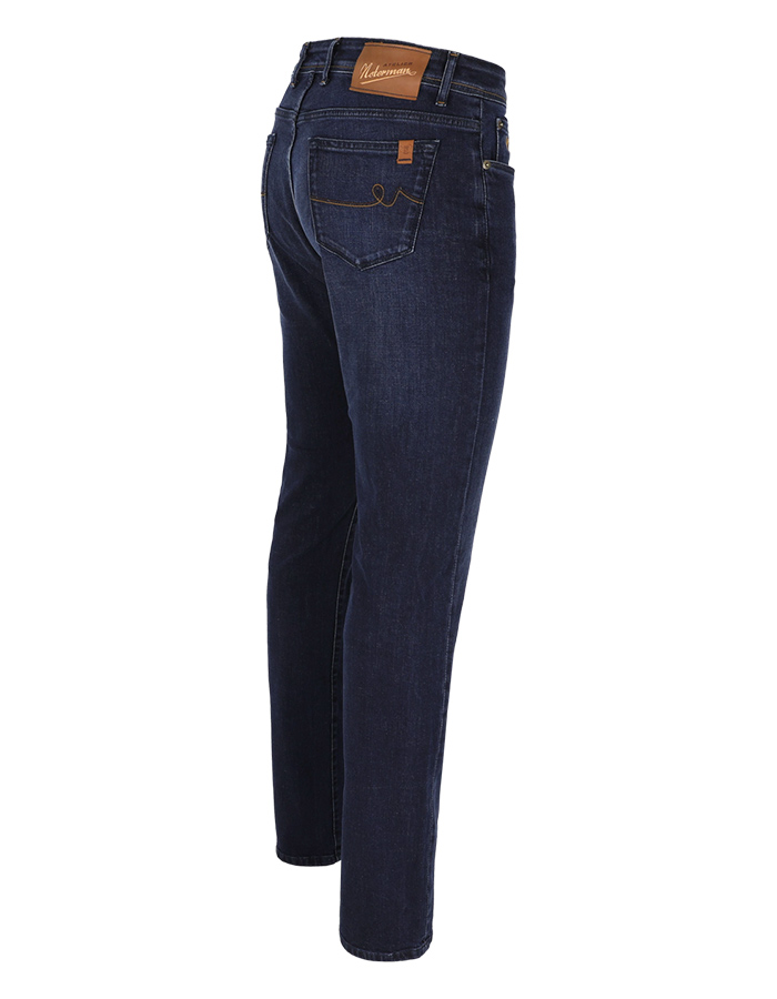 Slim Fit Jeans ATN01S in Donkerblauw