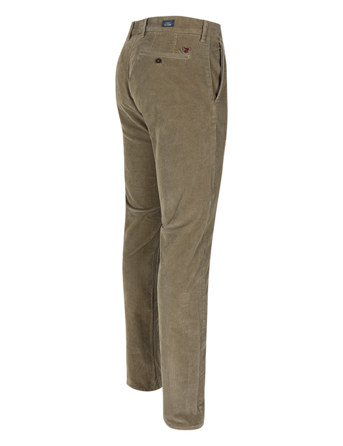 Slim Fit Chino in Velours – Khaki Corduroy ATN05 A78 
