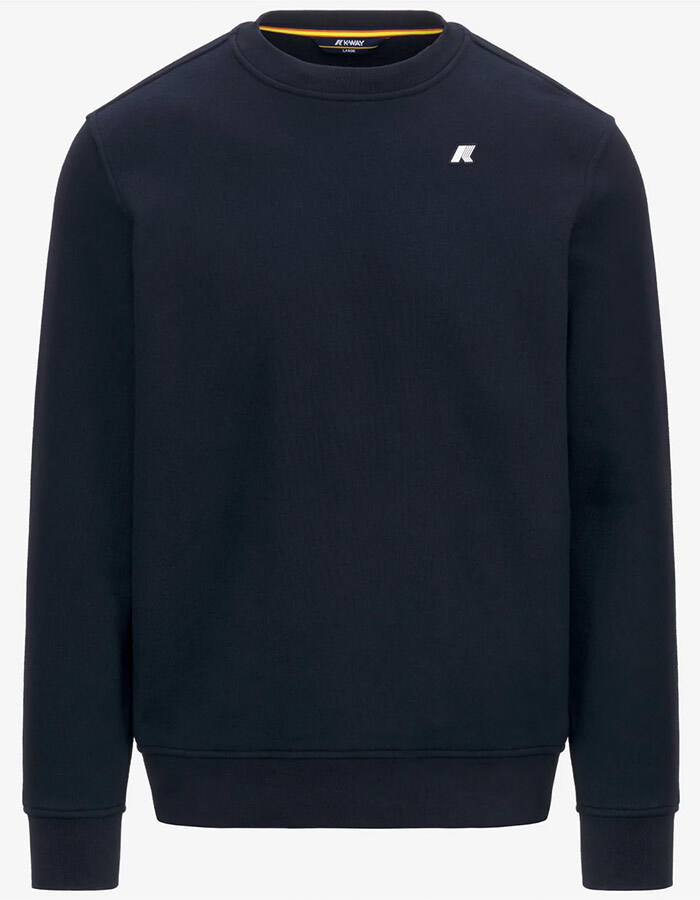 Baptiste Heavy Fleece Sweater in Blue Depth