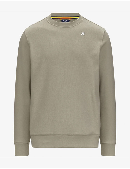 Baptiste Heavy Fleece Sweater in Green Oak 
