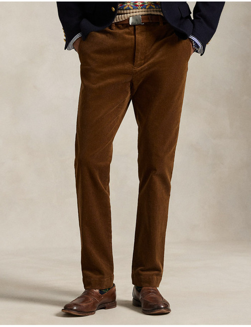 Andover Slim Fit Stretch Corduroy Pant in Modern Traveler Tan