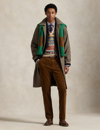 Andover Slim Fit Stretch Corduroy Pant in Modern Traveler Tan