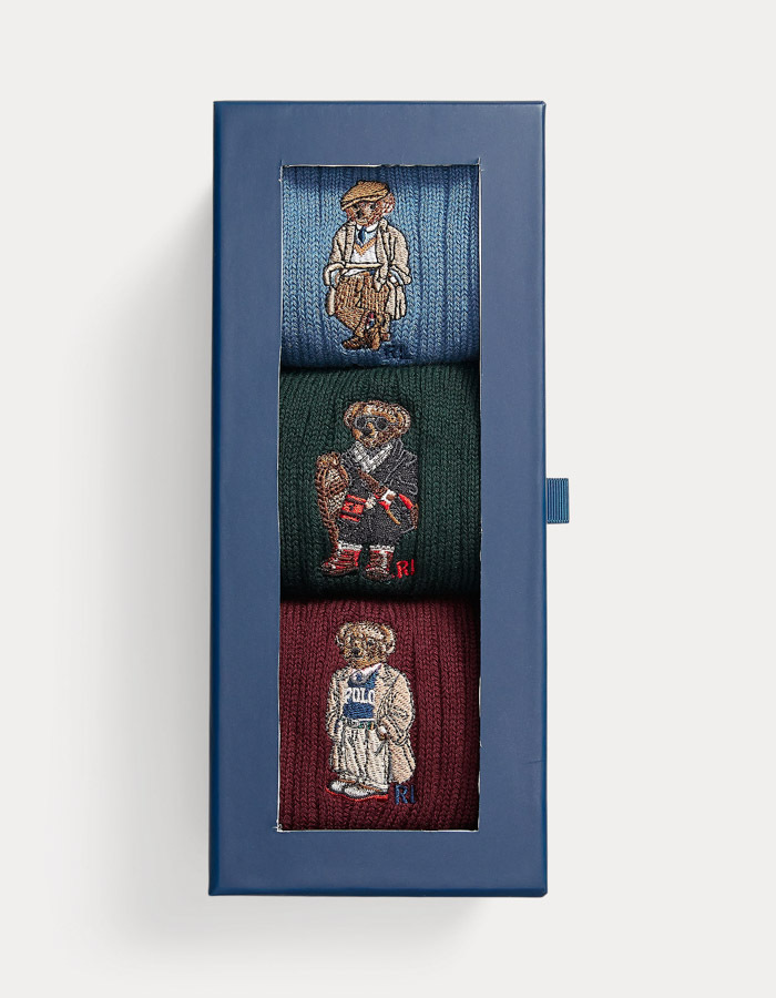 Polo Bear Crew 3-Sokken Giftset