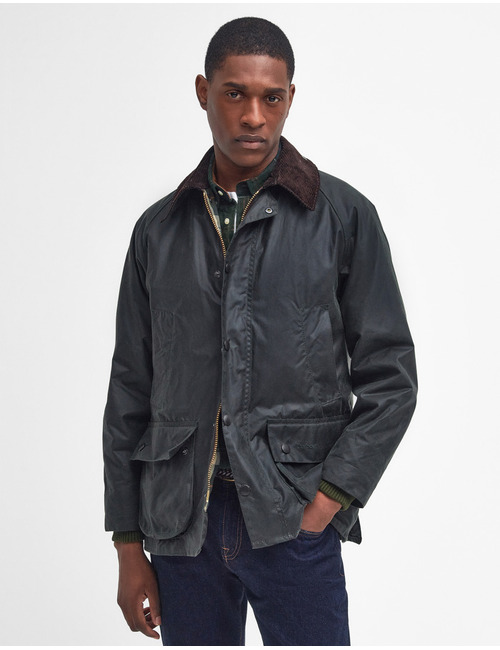 Classic Beaufort Wax Jacket in Sage