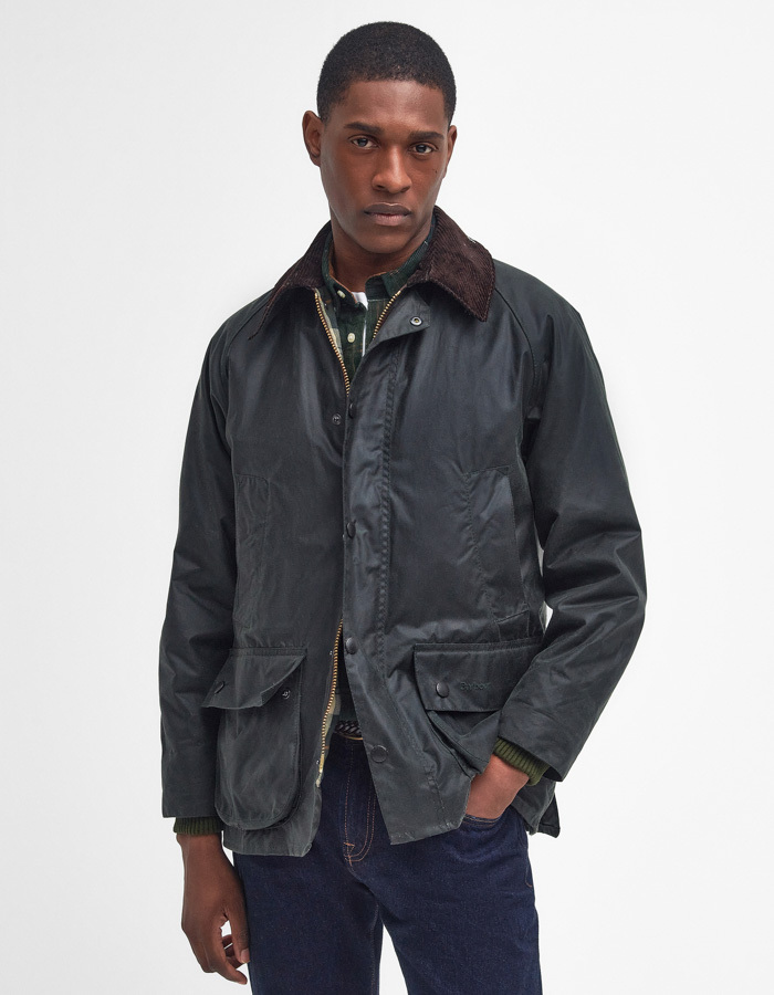 Classic Beaufort Wax Jacket in Sage