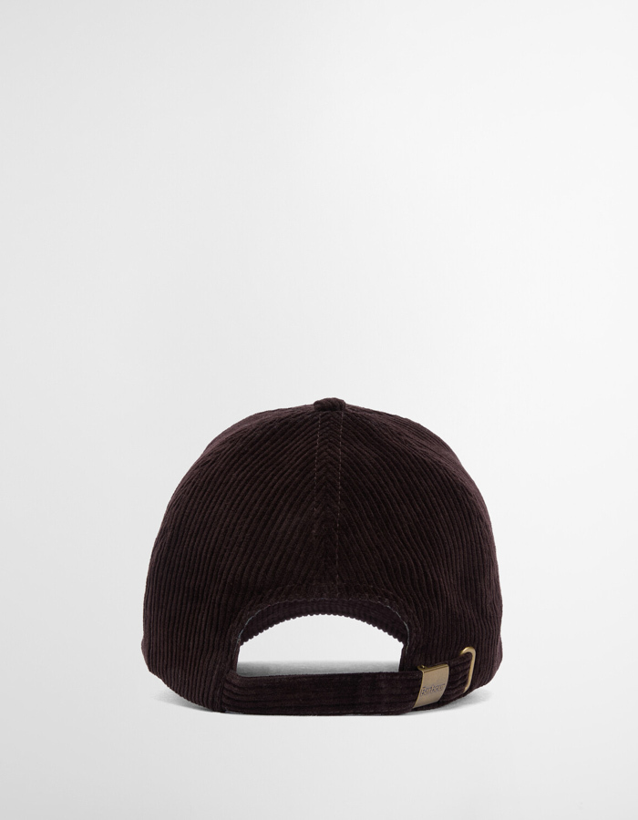 Corduroy Shield Logo Pet in Dark Brown