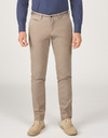 Slim Fit Steam Chino in Beige