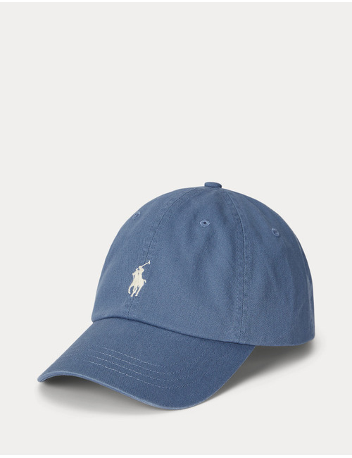 The Iconic Cotton Chino Ball Cap in Capri Blue 