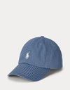 The Iconic Cotton Chino Ball Cap in Capri Blue 