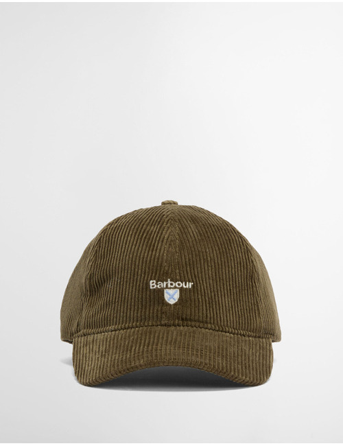 Corduroy Cap in Olive