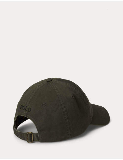 The Iconic Cotton Chino Ball Cap in Company Olive
