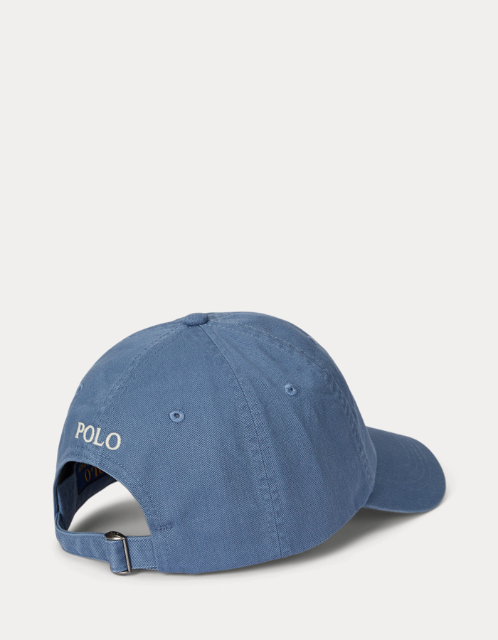 The Iconic Cotton Chino Ball Cap in Capri Blue 