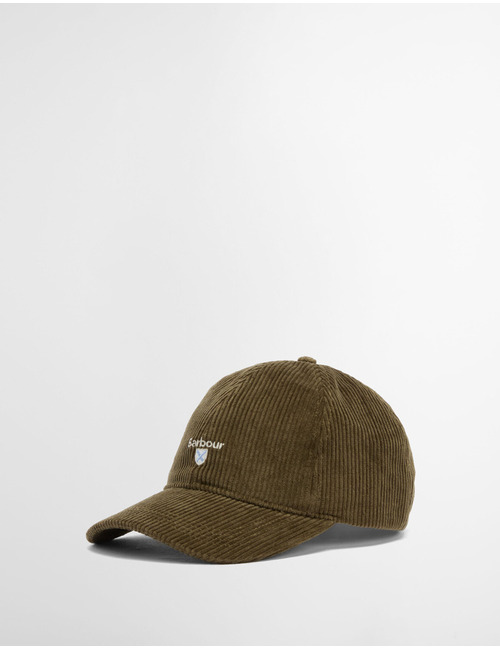 Corduroy Cap in Olive