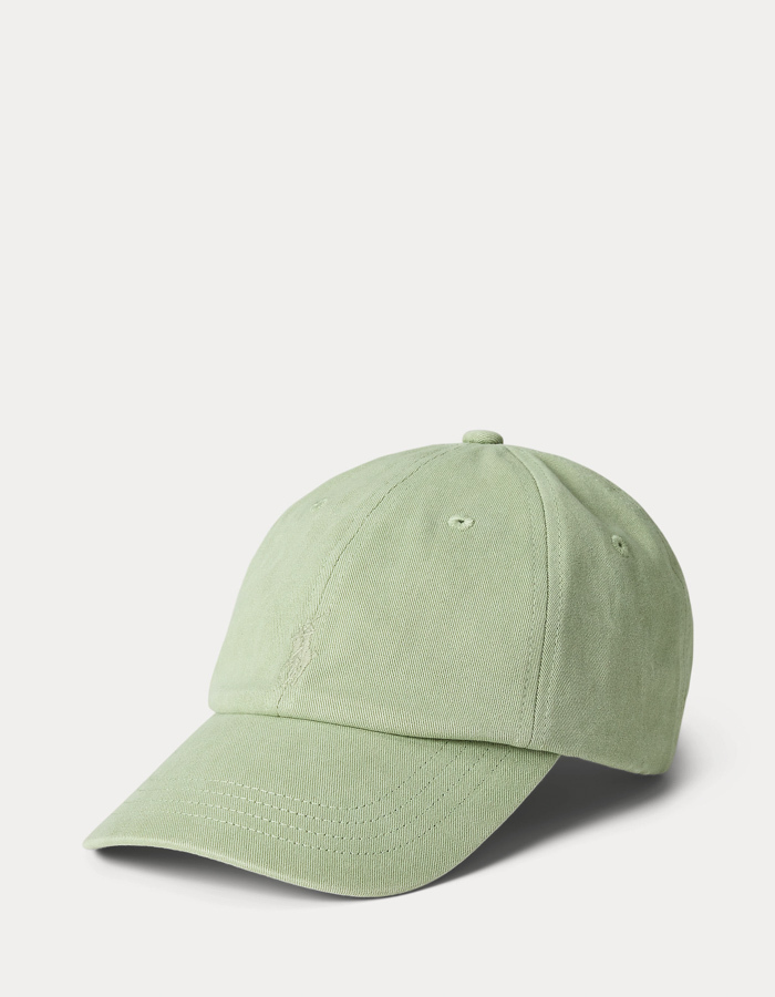 Mineral-Dyed Twill Ball Cap in Green Stone – Katoen