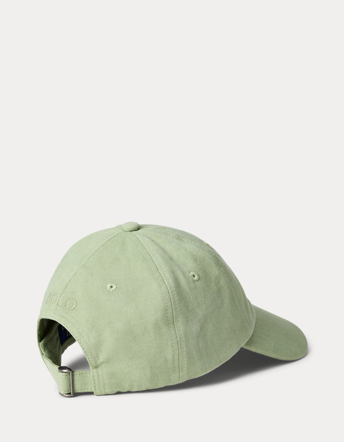 Mineral-Dyed Twill Ball Cap in Green Stone – Katoen
