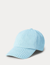 Mineral-Dyed Twill Ball Cap in Sky