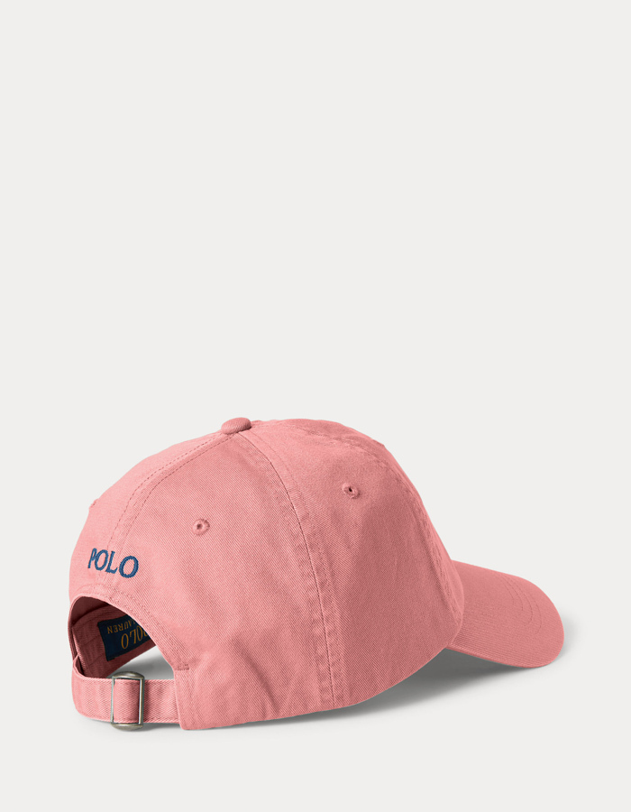 Cotton Chino Ball Cap in Desert Rose