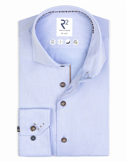 Modern Fit Hemd – Featherweight van Duurzame Materialen met Four Way Stretch