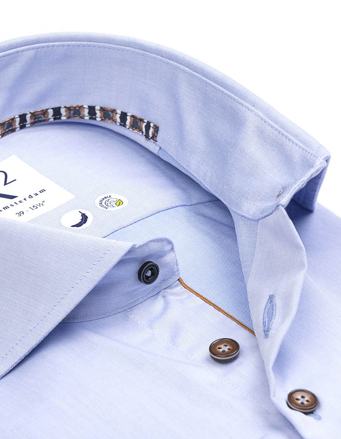 Modern Fit Hemd – Featherweight van Duurzame Materialen met Four Way Stretch