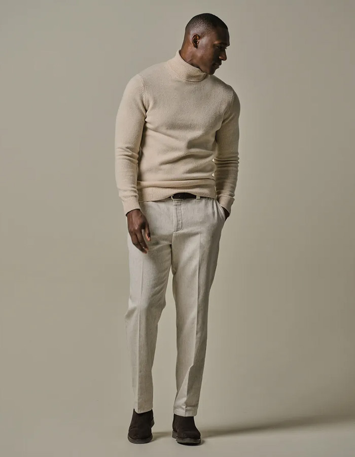 Regular Fit Coltrui in Off-White 