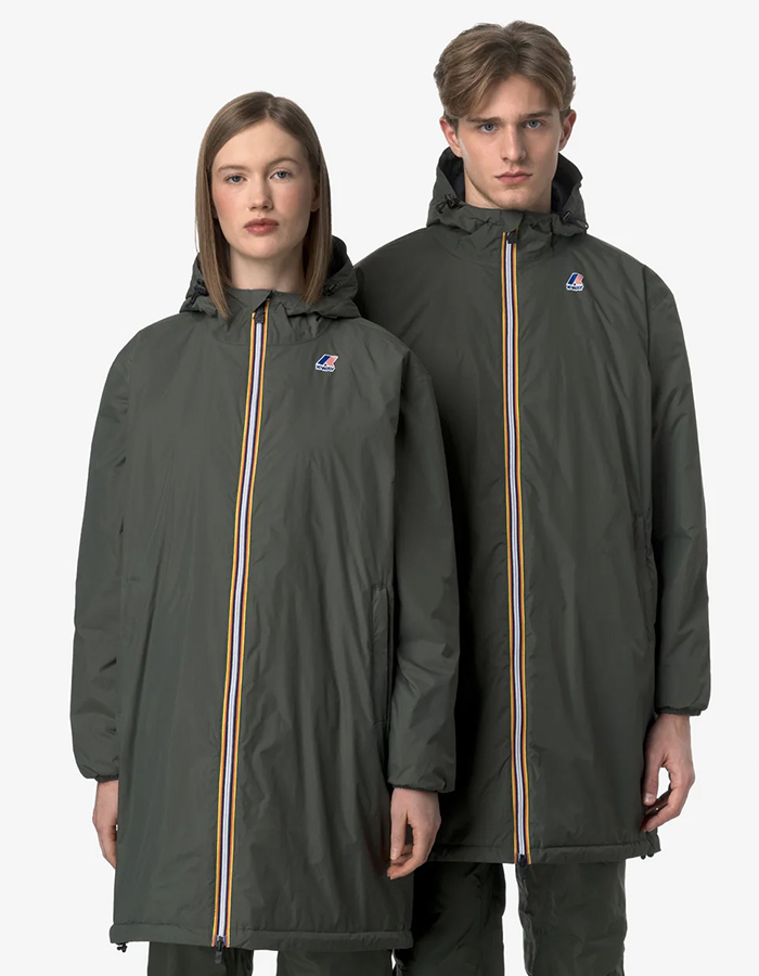 Le Vrai 4.0 Eiffel East Warm Parka – Green Blackish 