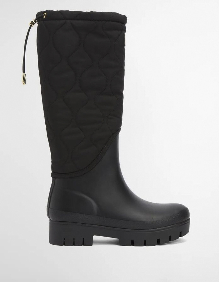 Barbour laarzen zwart