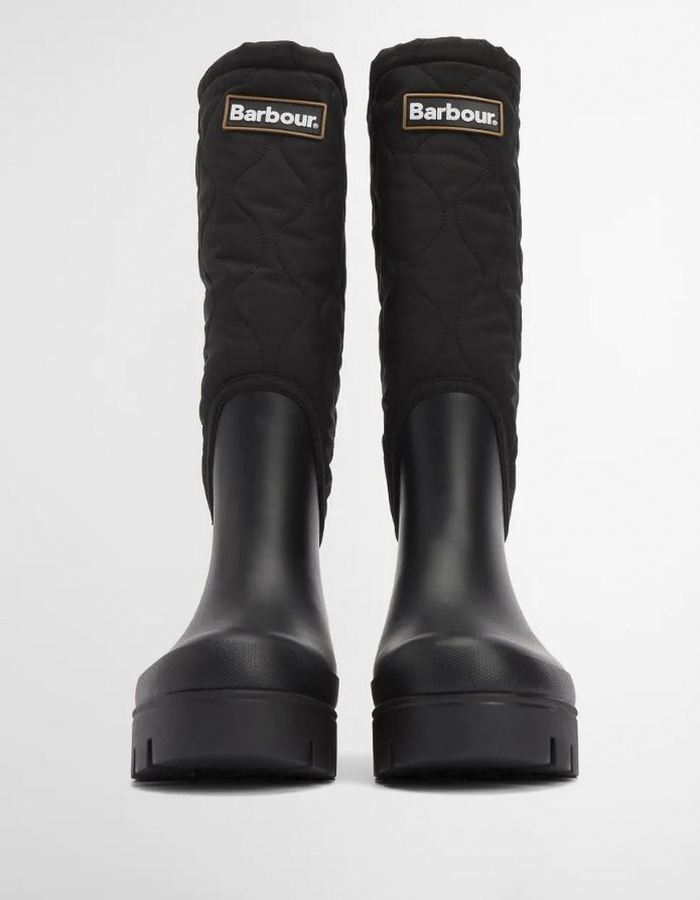 Barbour laarzen zwart
